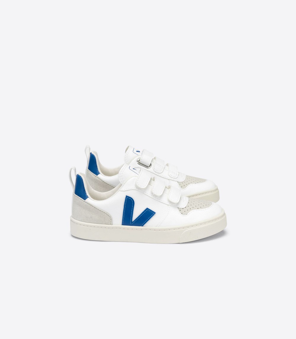 Veja Sneakers Barn - V-10 Velcro Cwl - Vita - 249685-UTD